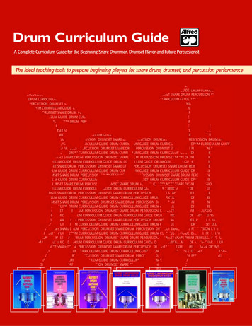 Alfred S Drum Curriculum Guide - Alfred Music