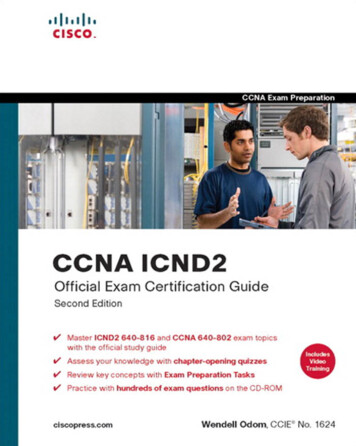 CCNA ICND2 Official Exam Certification Guide, Second Edition