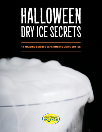 HALLOWEEN DRY ICE SECRETS - Steve Spangler Science