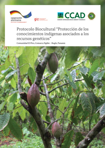 Protocolo Biocultural 