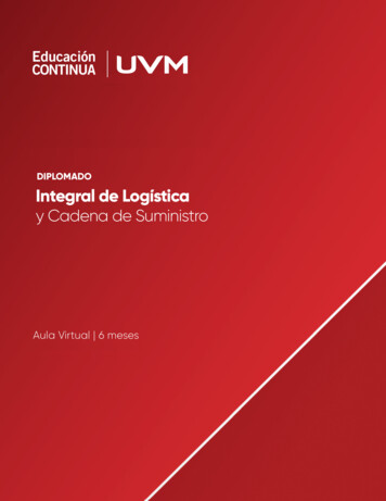 DIPLOMADO Integral De Logística - Uvm.mx