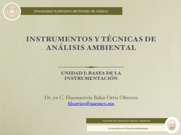 Instrumentos Y Técnicas De Análisis Ambiental - Core