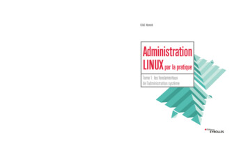 Administration Linux Par La Pratique - Fnac-static 