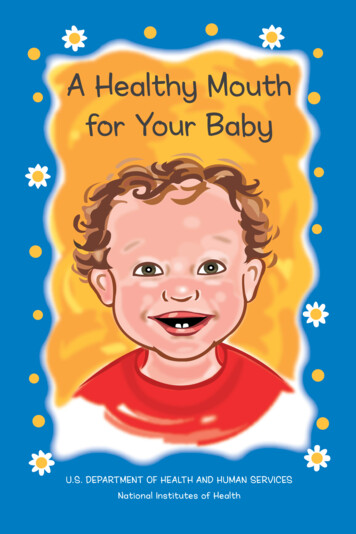 A Healthy Mouth For Your Baby - National Institute Of Dental And .