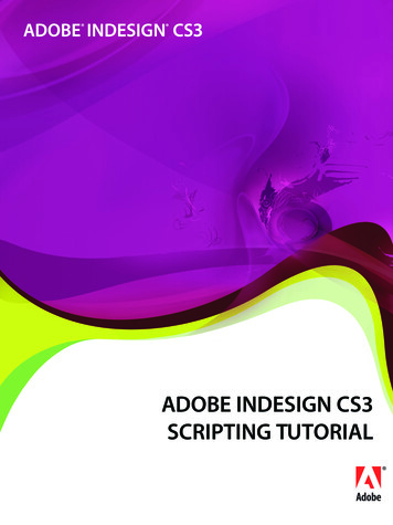 Adobe InDesign CS3 Scripting Tutorial - Worldcolleges.info