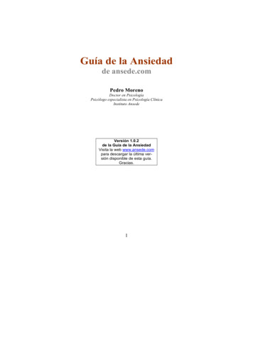 Gu.a De La Ansiedad 1.0.2 - Infogerontologia 