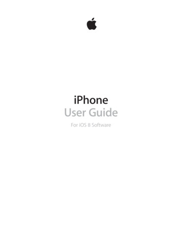 IPhone User Guide (October 2014)