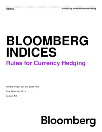 Bloomberg Indices