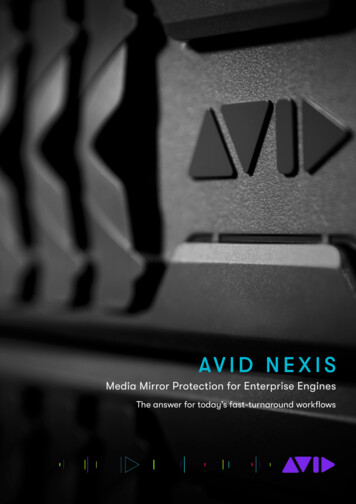 AVID NEXIS - Avid Technology