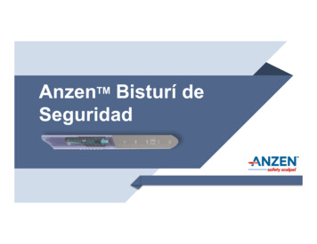 AnzenTM Bisturí De Seguridad - Anzen Safety Scalpel