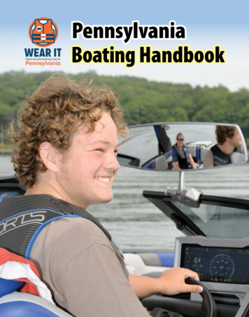 Pennsylvania Boating Handbook