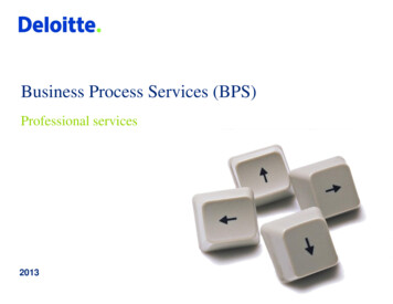 Business Process Services (BPS) - Deloitte