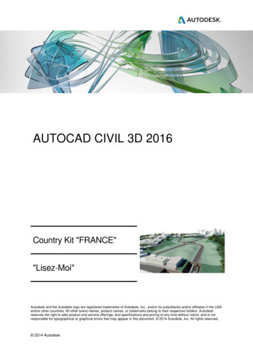 AUTOCAD CIVIL 3D 2016 - Autodesk