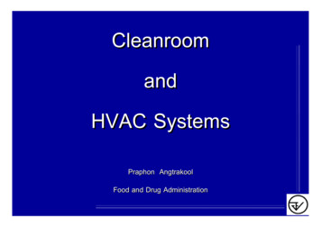 Cleanroom And HVAC Systems - Gmpua 
