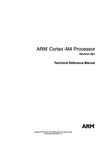 ARM Cortex -M4 Processor - HEVs