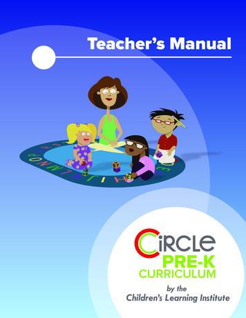 Teacher's Manual English - CLI Engage