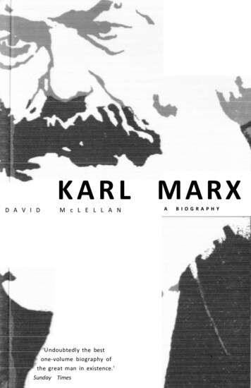 KARL MARX - Libcom 
