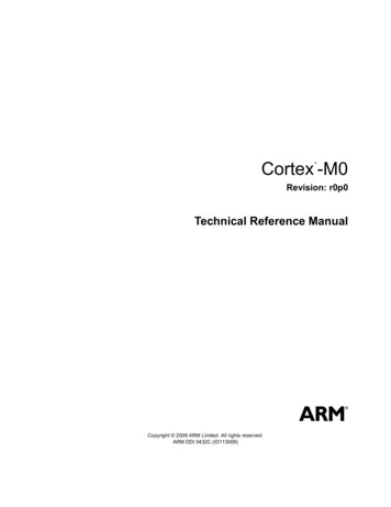Cortex-M0 Technical Reference Manual - Keil