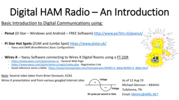 Digital HAM Radio - An Introduction - Qsl 