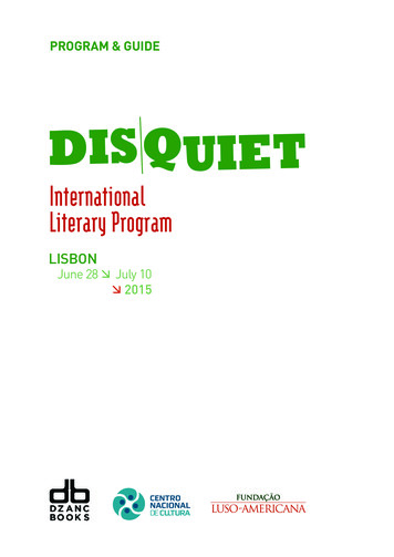 International Literary Program - Plataforma 9