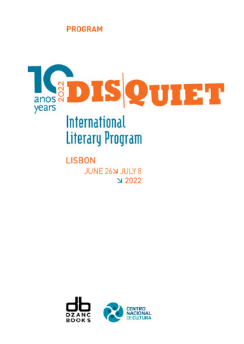 S 2 S International Literary Program