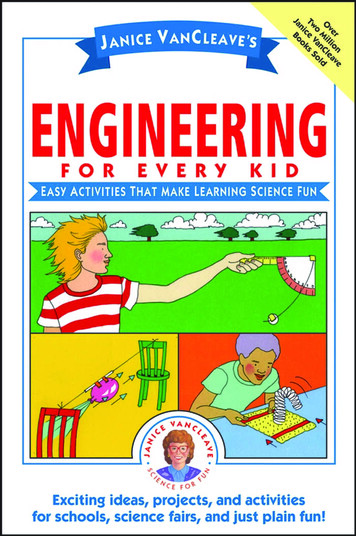 Janice VanCleave's Engineering For Every Kid - ArvindGuptaToys