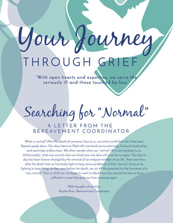 Your Journey THROUGH GRIEF