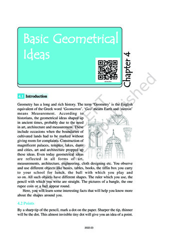 Basic Geometrical IdeasIdeasIdeas - National Council Of Educational .