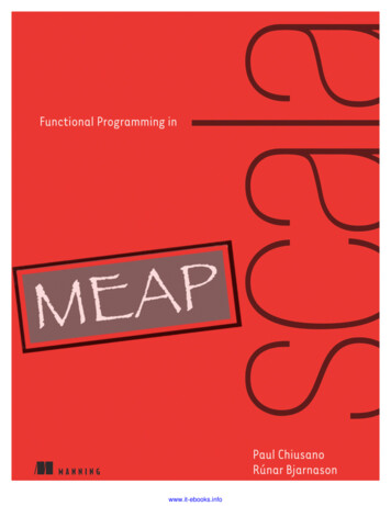 Functional Programming In Scala MEAP V10 - Tripindicator 