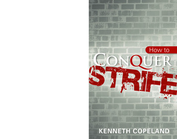 How To Conquer Strife - Kenneth Copeland
