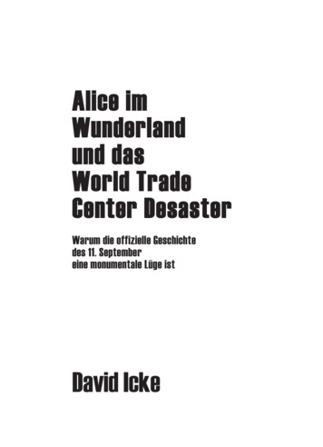 AAlice Im Lice Im WWunderland Underland Uund Das Nd Das WWorld Trade .