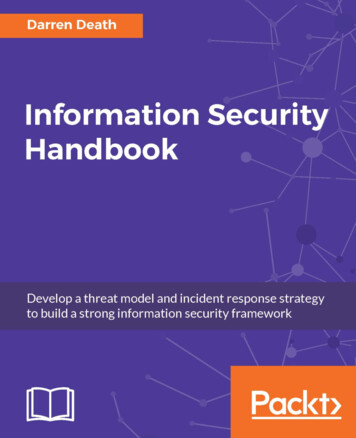 Information Security Handbook - Anarcho-Copy