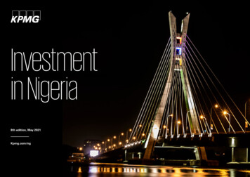 Investment In Nigeria