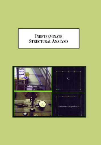 Indeterminate Structural Analysis - SKYSCRAPERS