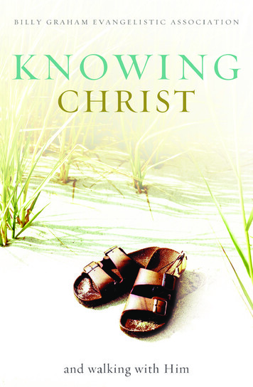 Knowing Christ And Walking With Him - My Hope With Billy Graham