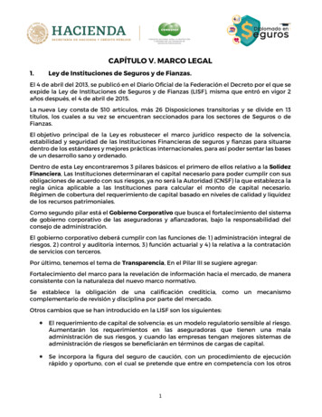 CAPÍTULO V. MARCO LEGAL - Educacionfinanciera.condusef.gob.mx