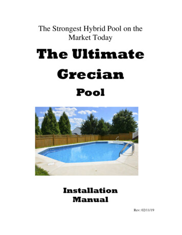 The Strongest Hybrid Pool On The Market Today The Ultimate Grecian