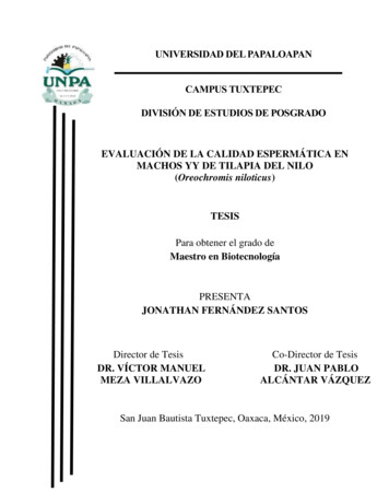 DIVISIÓN DE ESTUDIOS DE POSGRADO - Unpa.edu.mx