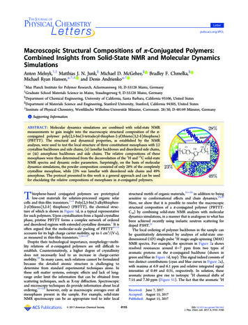 Macroscopic Structural Compositions Of π-Conjugated Polymers: Combined .