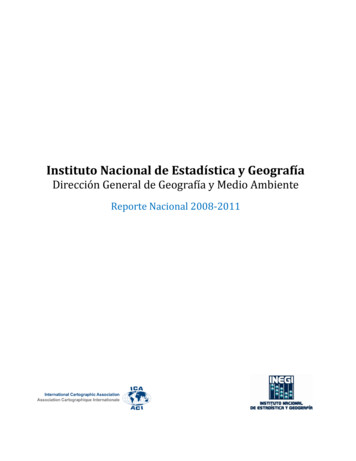 Instituto Nacional De Estadística Y Geografía