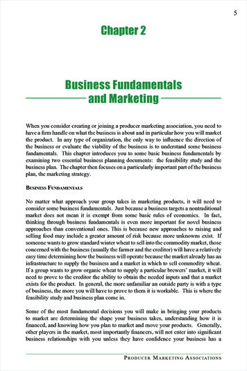 Chapter 2 Business Fundamentals And Marketing