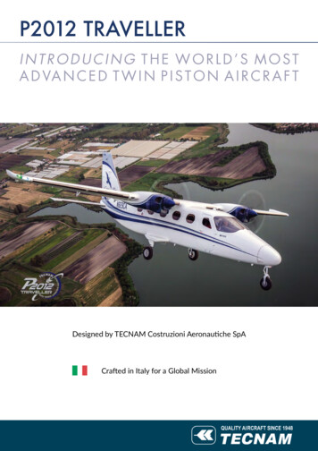 P2012 Traveller - Tecnam Aircraft