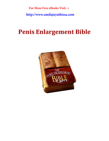 Penis Enlargement Bible - EReviewBay
