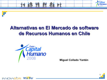 Alternativas En El Mercado De Software De Recursos Humanos . - Innovasoft