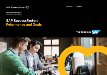 SAP SuccessFactors Performance And Goals - Grupo Axento