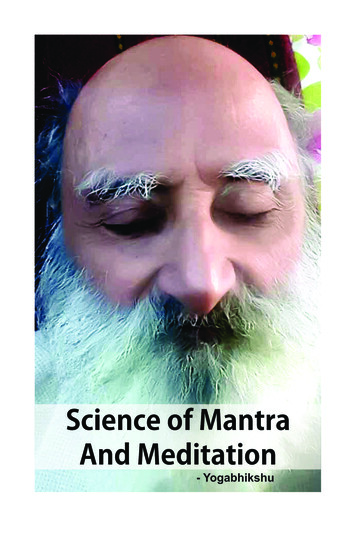 Book Science Of Mantra & Meditation - Yogabhikshu 