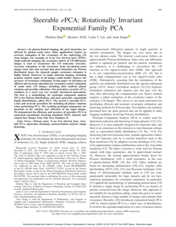 Steerable EPCA: Rotationally Invariant Exponential Family PCA