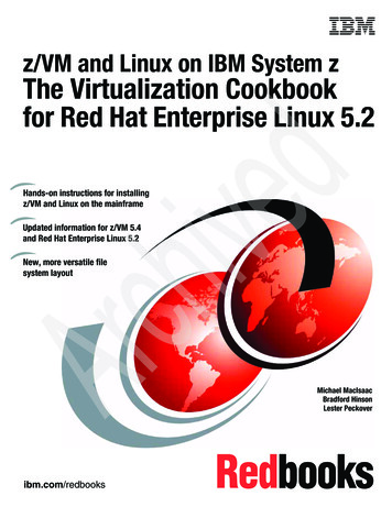 The Virtualization Cookbook For Red Hat Enterprise Linux 5 - IBM Redbooks