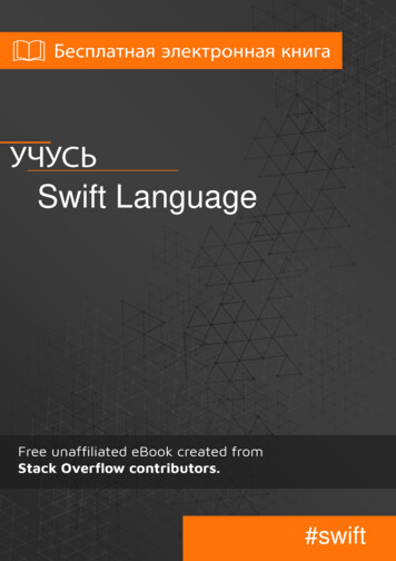 Swift Language - Riptutorial 