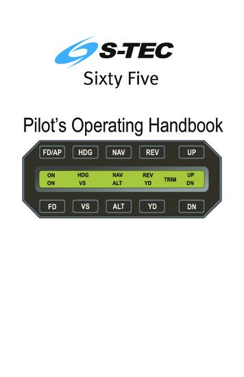 Pilot's Operating Handbook - Genesys-aerosystems 